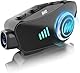 Motorrad Helm Headset mit Kamera, Moman H4C mit 【1080P Kamera】120° Weitwinkel 360° Aufnahme mit 32G TF Karte Motorcycle Helmet Kopfhörer HiFi Stereo für eine Person AI Voice Assitant IPX6 Wasserdicht