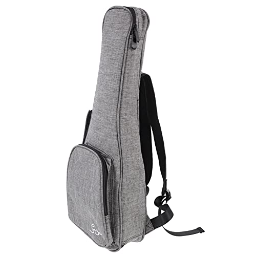 Generic Bolsa para Ukulele de 53 cm, mochila à prova d'água Soprano Ukulele Gigbag com alça de ombr