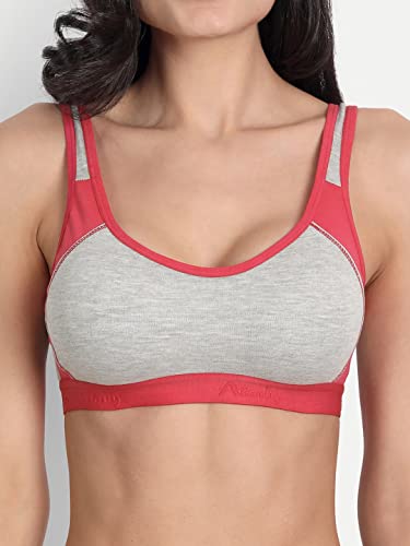 Image of Aimly Women's Cotton Non Padded Wire Free Full Coverage Bra