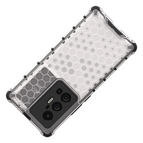 Image of Glasgow Back Case Cover Compatible with Vivo X70 Pro Plus /Pro+ (Stylish Design) - Transparent