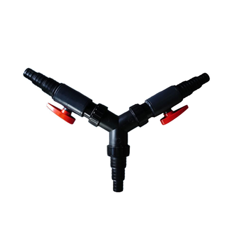 TopHomer 3-Way Y Water Distributor Valve, 25/32/38mm BSP Hose Y Piece Splitter Connector for Pond Pump Lawn Sprinkler Watercourses