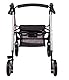 Antar AT51112 Ultraleichter Rollator, silber, 6400 g