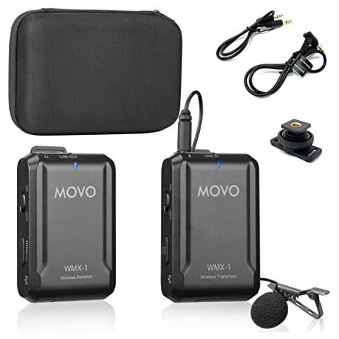 Movo WMX-1 Wireless Lavalier Microphone System Cover