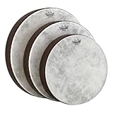Remo Fiberskyn Frame Drums, 3-Piece Pack, 10', 12' 14'