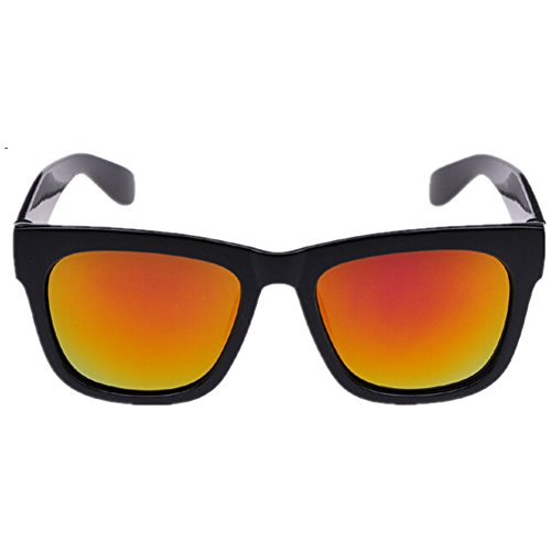 OLO OULAIOU Eyewear Wayfarer Style Multi-COULAIOUr Sunglasses Shades Black red