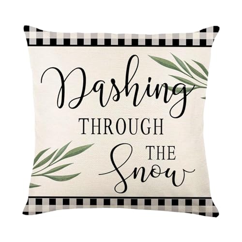 Housse de coussin Noël résistante pour protéger vos sièges - 8