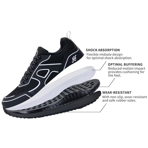 Women's Walking Shoes with Arch Support Orthotic Plantar Fasciitis Sneakers Tennis Running Shoes US 5.5-112