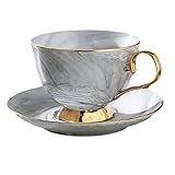Material: Das YDoLimmer Kaffeetasse Set besteht aus hochwertigem Keramik, bleifrei, stabil und ungiftig. Genießen Sie einfach Ihre Kaffee-Zeit mit diesem süßen und niedlichen Espresso-Set.Es wird empfohlen, sie von Hand zu waschen.