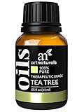 ArtNaturals 100% Pure Tea Tree Essential Oil - (.5 Fl Oz / 15ml) - Natural Premium Melaleuca Therapeutic Grade - Great with Soap and Shampoo, Face and Body Wash - Treatment for Acne, Lice