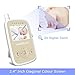 HelloBaby Video Baby Monitor with Camera Digital Color LCD Screen, Remote Pan/ Tilt/ Zoom and Infrared Night Vision, Alarm System, Long Transmission Range, Two-Way Talk, Lullaby.
