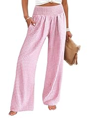 Pink White Plaid