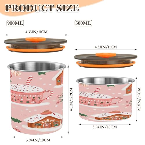 Contenedor Hermético de Acero para Café 30oz miniatura 3