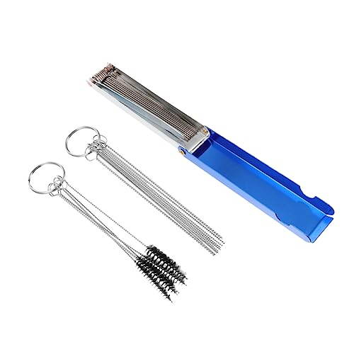 Healifty 3sets Cleaning Brush Tool Set for Throttle Body Cleaner Multiple Brushes for Car Detailing and Motorcycle Cleaning Maintenance