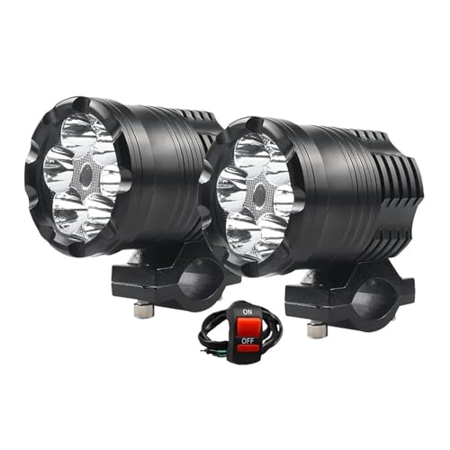 Faros antiniebla para motocicleta ideales para rutas de aventura nocturnas y pistas de tierra