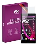 Mejor que el vidrio: a diferencia del vidrio real o Tempered Glass que FX-Hybrid-Glass Protector Pantalla Vidrio templado de plástico es irrompible e inastillable - ajuste perfecto y compatible con Sony Xperia T2 Ultra
