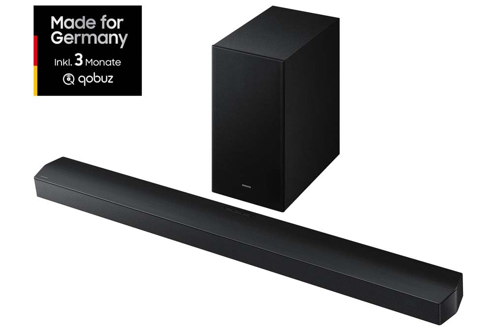 SAMSUNG HW-B760GF B-Series 5.1-Kanal-Soundbar für Fernseher, TV-Lautsprecher mit kabellosem 6,5"-Subwoofer, Dolby Digital 5.1 und DTS Virtual:X, Q-Symphony, Game Mode, Adaptive Sound