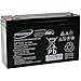 Powery Batería de Reemplazo para Panasonic LC-R0612P1
