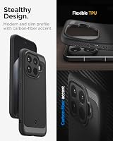 Spigen Rugged Armor Hülle Kompatibel mit Xiaomi 15T Pro -Matte Black – Ansicht 5