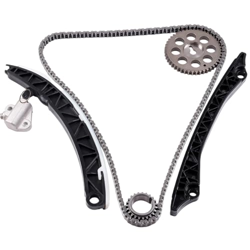 ECCPP Timing Chain Kit Fits for 2009-2013 for Suzuki Grand/Kizashi/SX4/Vitara 2.4L 2.0L, w/Timing Chains Crank Sprocket Tensioner Guide