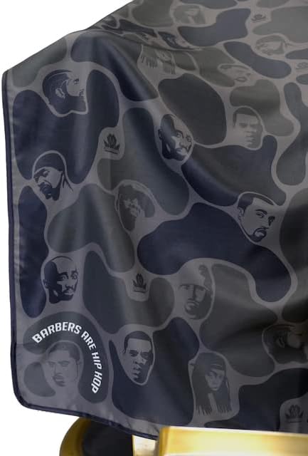 Miniatura 4 de Cabo de peluquero King Midas de gran tamaño para corte de pelo con cierre a presión a prueba de agua a prueba de pelo