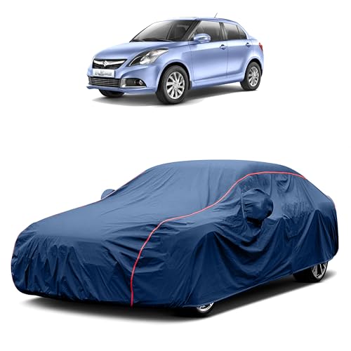 Image of Heavy-Duty Car Cover for Compatible with Maruti Dzire (2005 to 2025 All Models) Deluxe Car Protection Cover ? Waterproof & UV-Resistant All-Season Exterior Protection