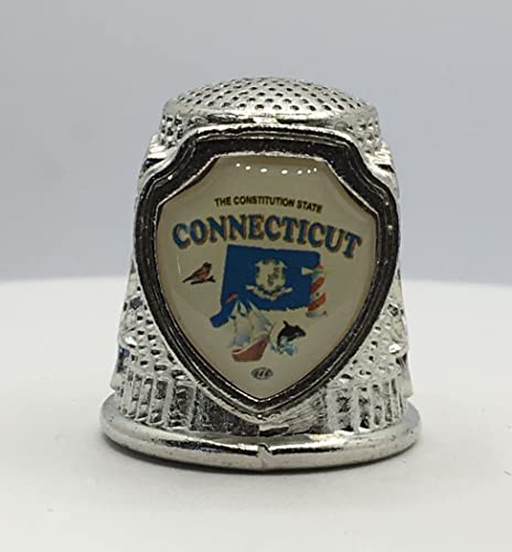 646 Connecticut State Collectible Souvenir Thimble