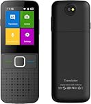 Traduttore Istantaneo Vocale, Traduttore Simultaneo Portatile Supporto 137 Lingue TraduttoreI Inglese Offline WiFi/Hotspot/Touch Screen