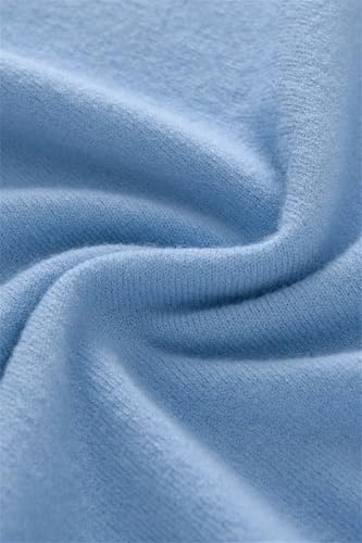 Men's Wool Pullover Sweater Round Neck Short Sleeved Knitted Sweater Soft Top3