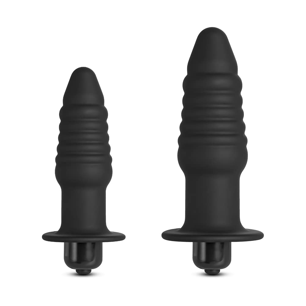 BeHorny Anal Beads Vibrating Butt Plug Pack of 2