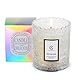 Duftkerze in eleganter Glasbox, 7 Unzen / 200g - 100% natürliche Sojawachs, 30 Stunden Brenndauer - Perfekter Raumduft (Pfirsich-Oolong)