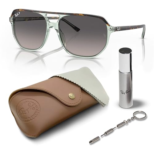 Image of Ray-Ban RB2205 BILL ONE Square-Round Shaped Sunglasses for Men & Women with Official RAYBAN Eyewear Kit