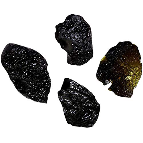 Specimen- Natural Stone Meteorite Quartz Stone Specimen for Education, 1-1. 5CM, 4pcs