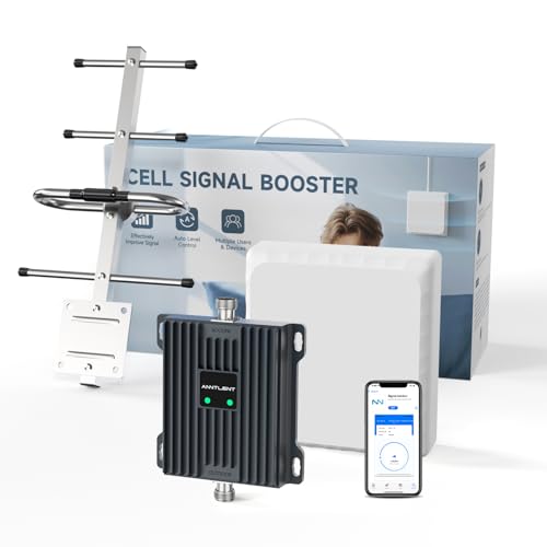 Amplificateur Reseau Mobile pour Bande 8 et 20, Amplificateur de Signal Cellulaire Les Signaux 5G 4G LTE GSM, Compatible avec Tous Les Opérateurs - pour Le Bureau à...