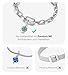 PANDORA Four Leaf Clover Mini Dongle - Compatible Me Bracelets - Jewelry for Women - Gift for Women in Your Life - Made with Sterling Silver & Man-Made Crystal, No Box