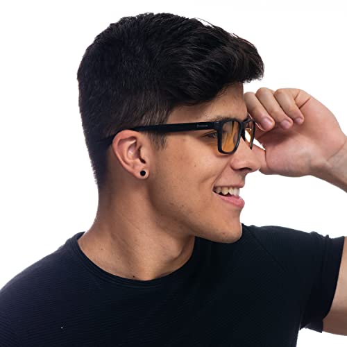 Óculos Gamer Titans Bravo 2.0 Preto - Lentes Blue Protection Amarela