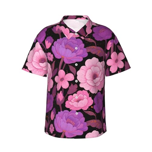 Chemise hawaïenne homme anti-chaleur, chemise décontractée à manches courtes pour plage en S-3XL