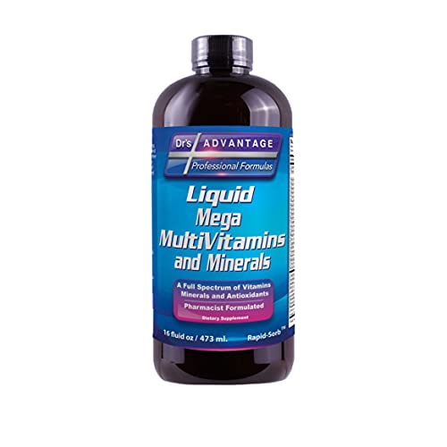Drs Advantage - Liquid Mega MultiVitamins & Minerals 16oz. [Health and Beauty]