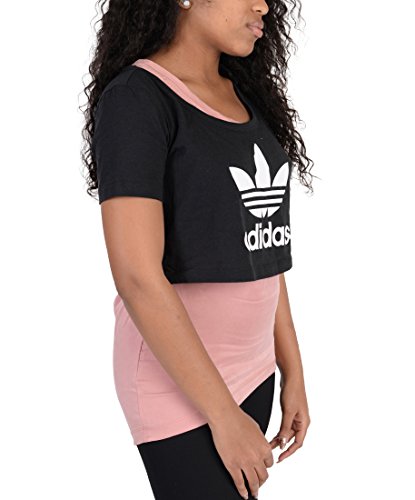 Adidas vêtement femme rose M pour composer une tenue sportswear stylée et confortable - 3