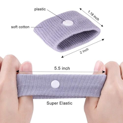 Image of Anti-Nausea Wristband for Anxiety, Travel, Sea, Car, Air Sickness Reliefs Handband with Pair (Pack of-2)