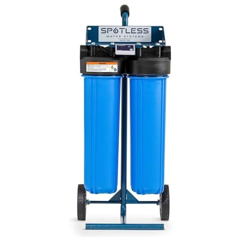 CR Spotless Water Systems - DIC-20 Simplest RV & Car Wash System, Rinse Works for All Vehicles, Motorcycles, Bikes, Boats, Planes, Yachts, Deionized Towel Drying Eliminated, 1 Pack Cover