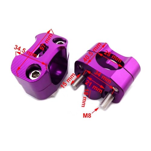 Adaptateur Riser Guidon 28mm Améliore Posture Conduite Moto - 2