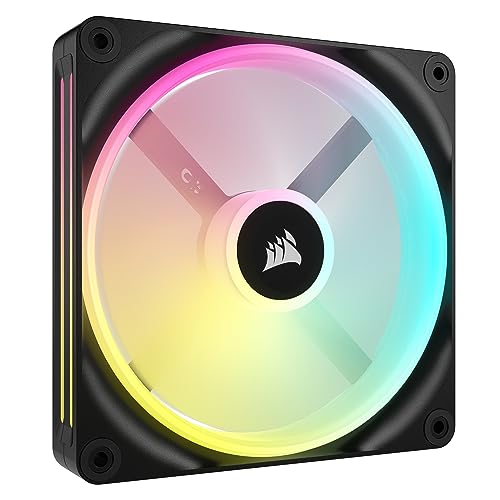 CORSAIR iCUE LINK QX140 RGB ventiladores silenciosos para jugar de noche 4