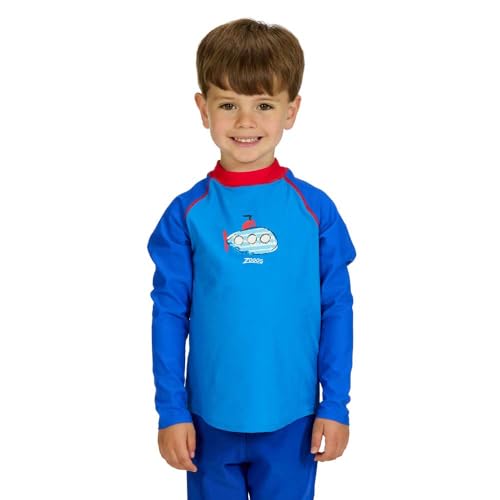 Rash guard shirt mixte enfant Zoggs pour la plage et la piscine