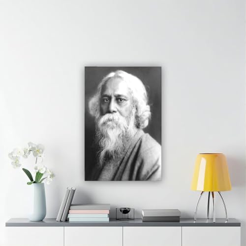 Impression sur toile Rabindranath Tagore tableau deco 20x30 cm - 6