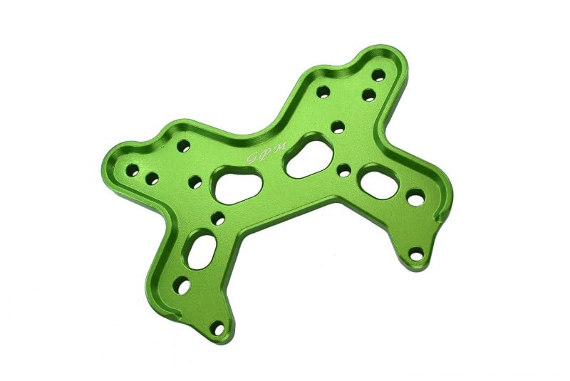 GPM – Alu-Federbeinbrücke Für Arrma Talion 6S BLX | 1-tlg., Grau-silber, 6061T6 Aluminium, Mehrfach Verstellbar
