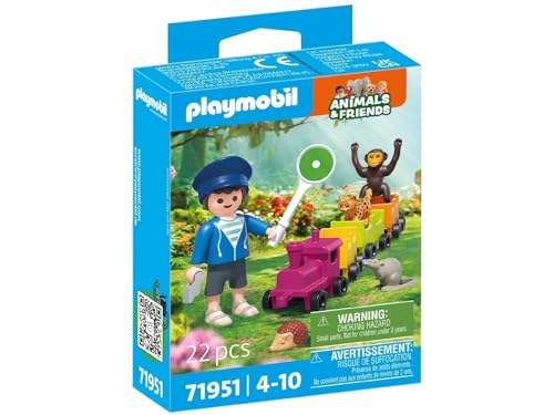 PLAYMOBIL Animaux & Amis Petit Voyage en Locomotive PLAYMOBIL Animaux & Amis Petit Voyage en Locomotive