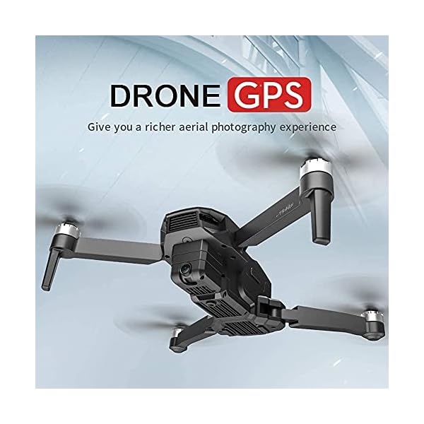 YYAI-HHJU GPS-Drohne, Drohnen Professionelle Doppel-GPS 4K Esc Hd-Kamera WiFi FPV Brushless Motor Hubschrauber… – Bild 4