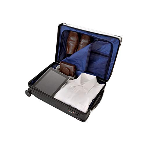 NCAA Two-Tone Premium Carry-On Hardcase Luggage Spinner3