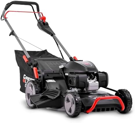 Tondeuse Thermique tractée 202CC avec Moteur Honda, Mulching, éje...