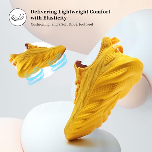 Image of DLWKIPV Womens Slip on Walking Tennis Shoes for Women Work Running Athletic Gym Sports Sneakers Lightweight Casual Shoe